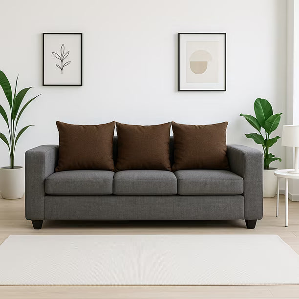 Sofá Roma + Cojines - 3 Cuerpos