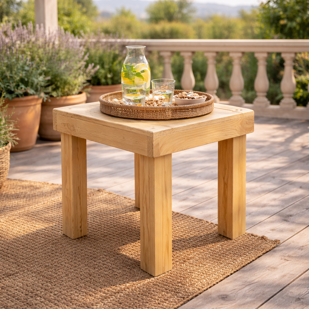 Mesa de centro Madera de Pino Decoración Rústico