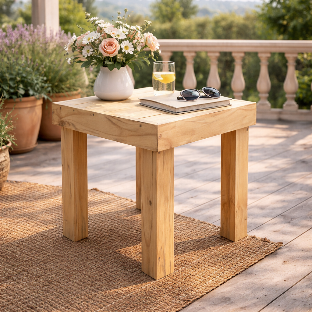 Mesa de centro Madera de Pino Decoración Rústico