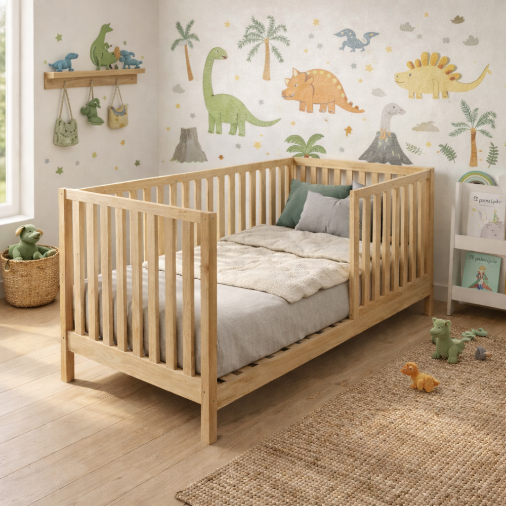 Cama transición crecimiento Montessori 1 Plaza para Niños